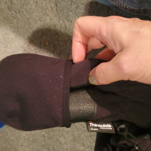 2 new pairs boys youth gloves.peace and texting flip gloves - Picture 5 of 6